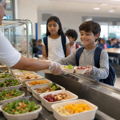 School Canteens audited institutional food-safe containers
