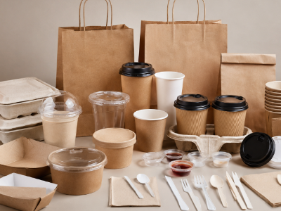 Accessory Lids, Cups, Cutlery, Sauce Cups