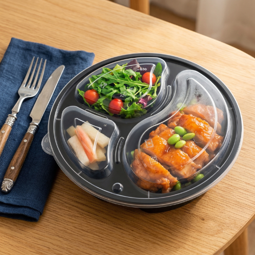 Catering & Deli Clear bowls and stackable trays