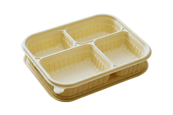Cornstarch Multi-Compartment Tray