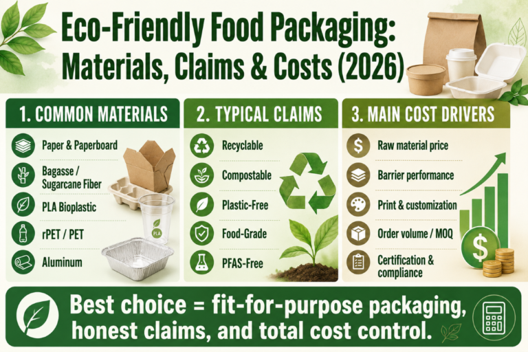 Eco-Friendly Food Packaging_ Materials, Claims & Costs (2026)