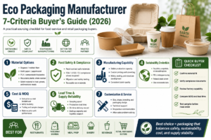 Eco Packaging Manufacturer 7-Criteria Buyer's Guide (2026)