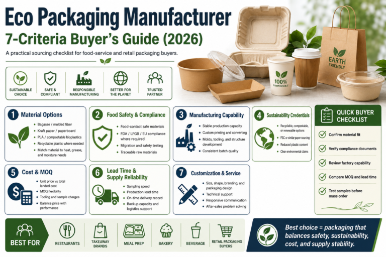 Eco Packaging Manufacturer 7-Criteria Buyer's Guide (2026)