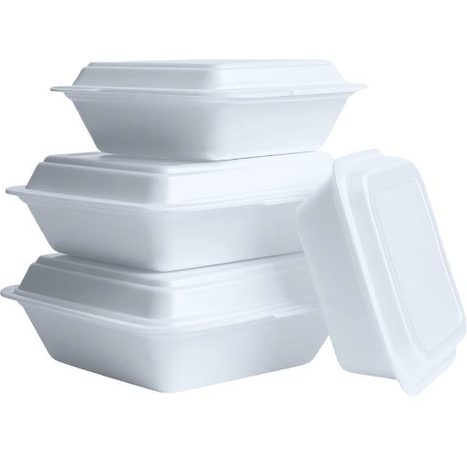 Foam Hinged Containers