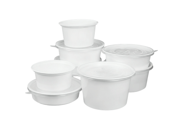 Secure snap closure containers for food delivery services