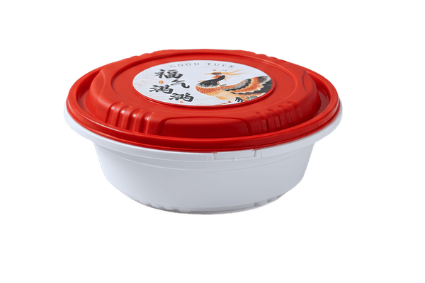 Food delivery container specimen
