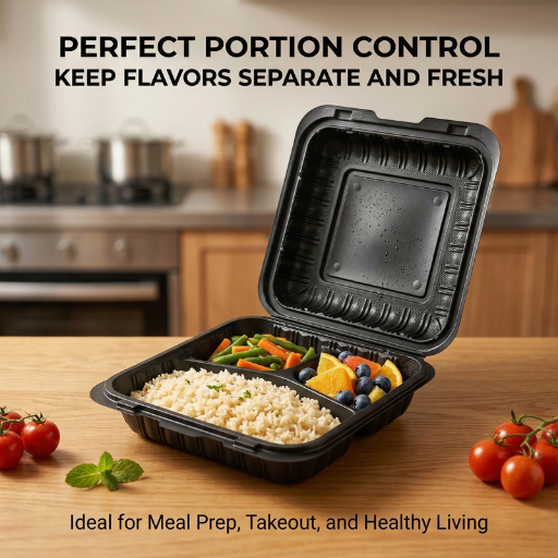 MFPP Hinged One-Piece Containers