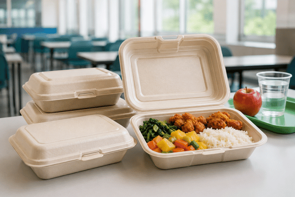 Food-grade MFPP containers for School and Hospital Canteens