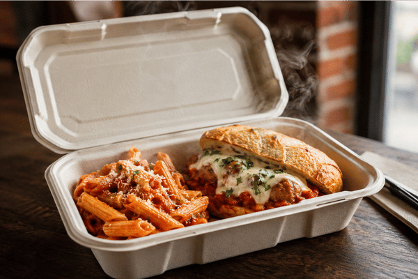 Hot food needs a stable lid