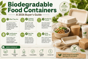 Biodegradable Food Containers: A 2026 Buyer's Guide