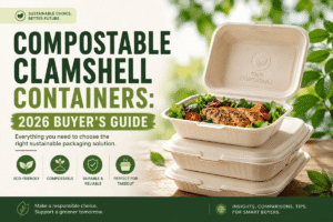 Compostable Clamshell Containers: 2026 Buyer's Guide