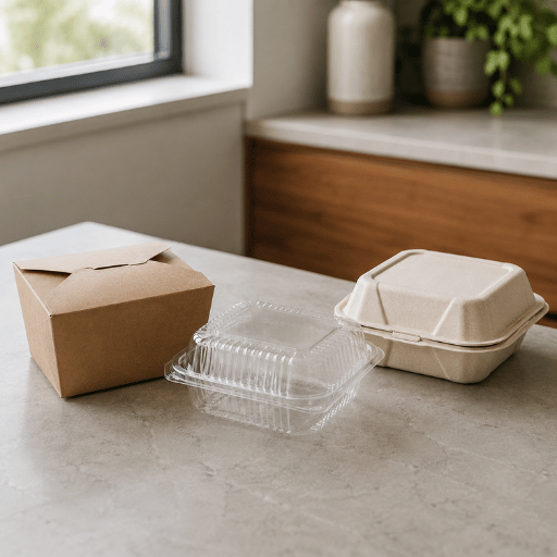 Choosing the Right Material: Paper, Plastic, and Molded Fiber