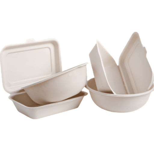 Material Choices: Plastic, Kraft Paper, Bagasse, Sugarcane, and Melamine