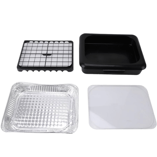 Stackable and Sturdy Food Trays, Lids, and Delivery Handling