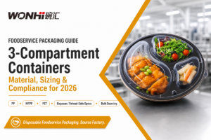 3-Compartment Containers: 2026 Foodservice Buyer's Guide