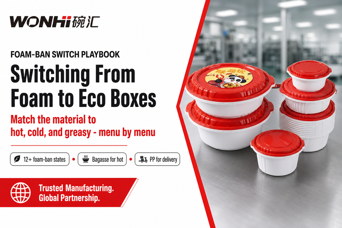Switching From Foam or Plastic to Eco Boxes: A Practical Playbook — Wanhui