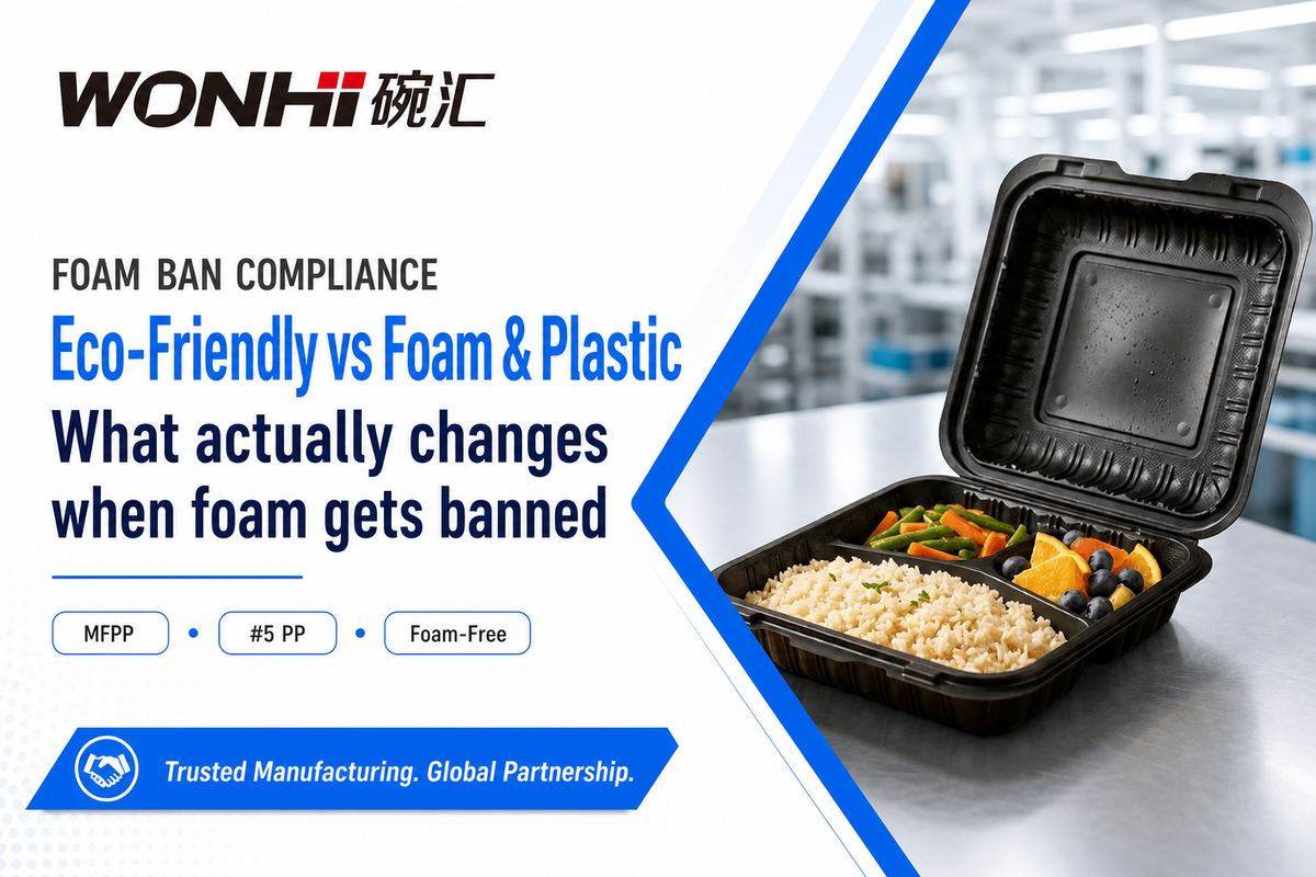 Eco-Friendly vs Foam and Standard Plastic, What Actually Changes — Wanhui