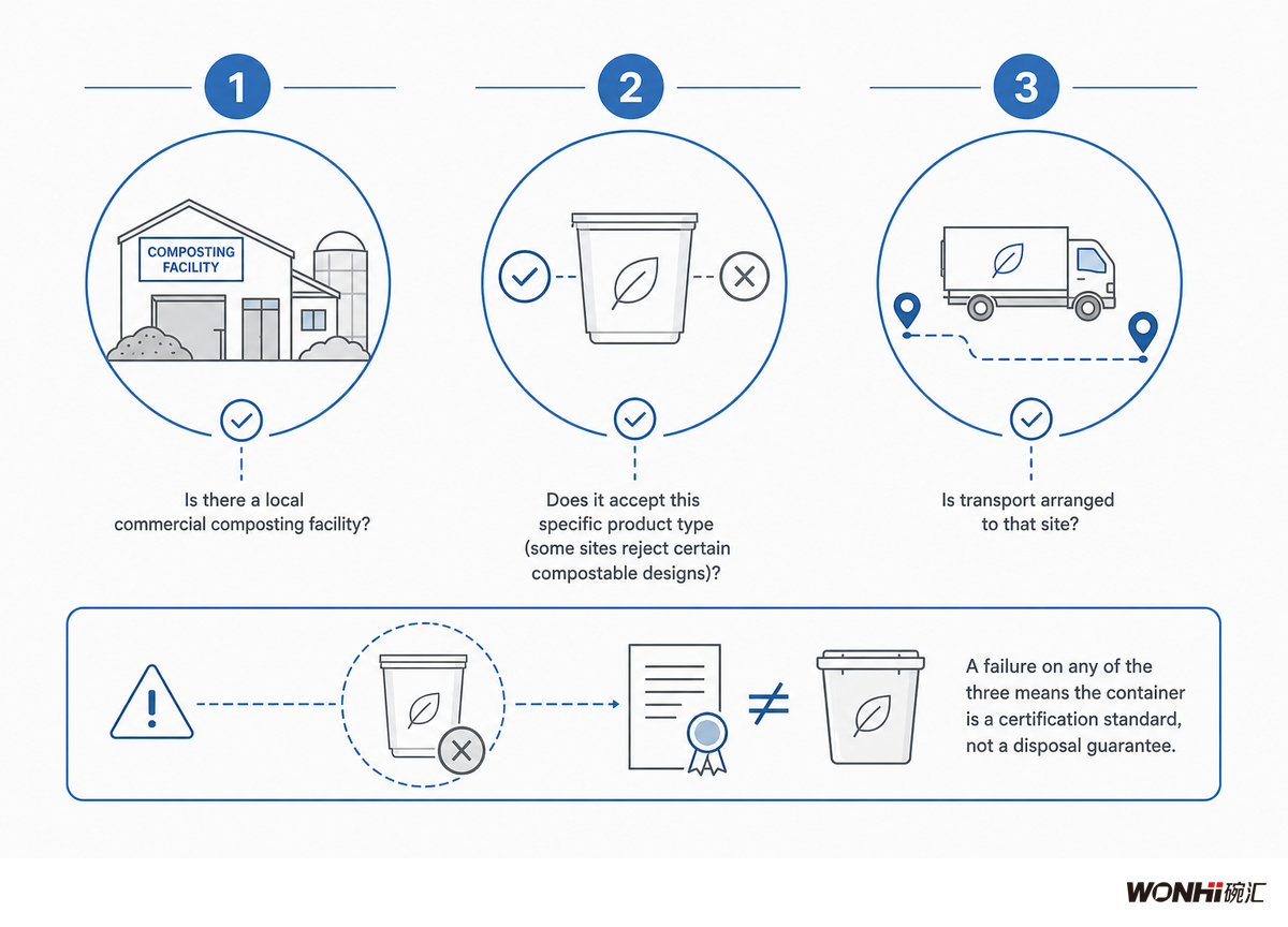 Is Compostable Packaging Actually Greener If Your City Can't Compost It? — Wanhui
