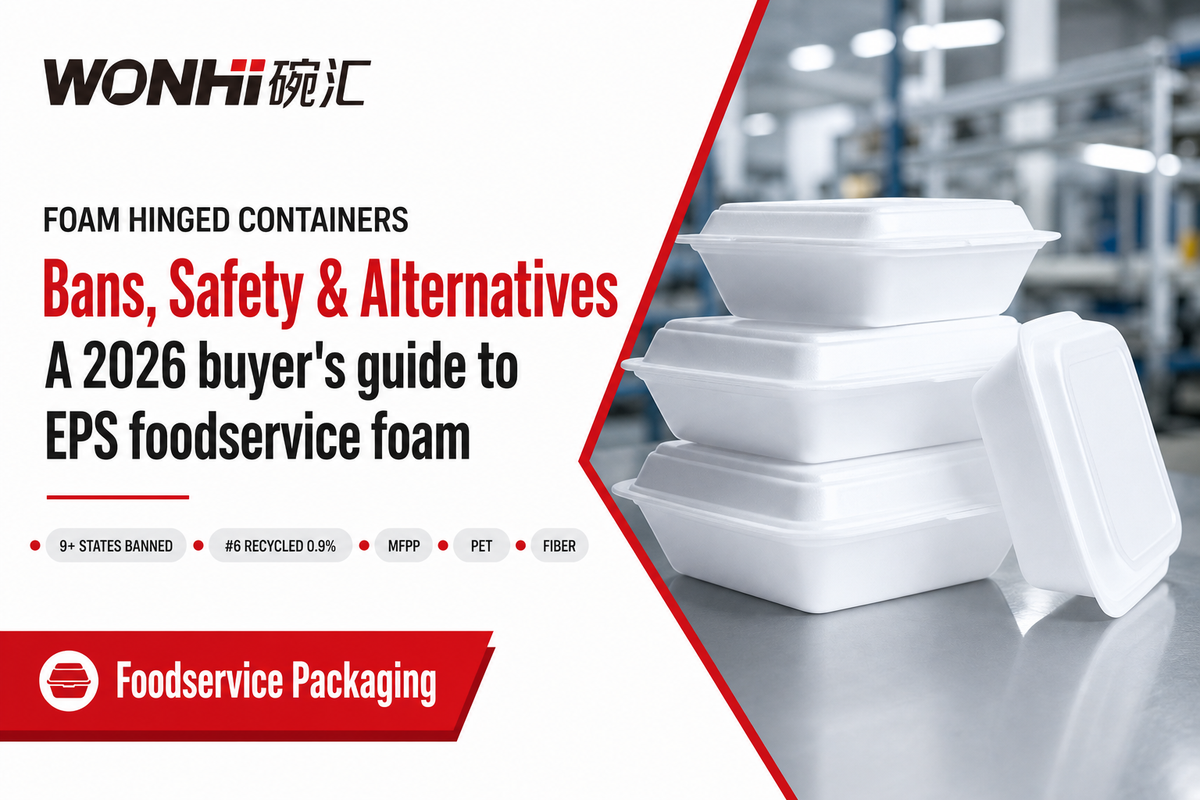 Foam Hinged Containers: Bans, Safety & Alternatives (2026)