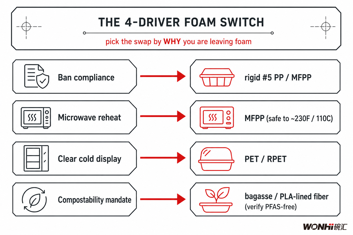 What Replaces Foam, the Switch Decision by Driver — Wanhui