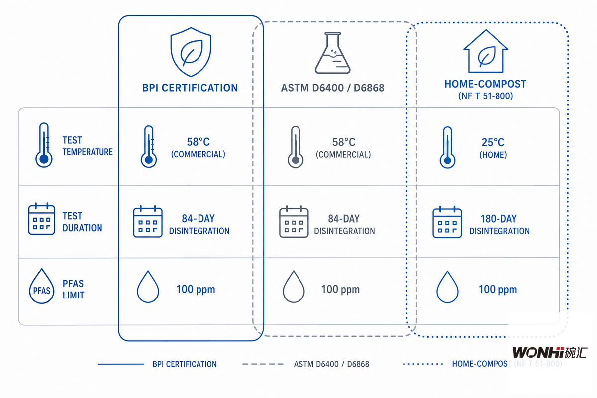 Certification Costs, What BPI/ASTM D6400 Compostable Certification Really Adds — Wanhui
