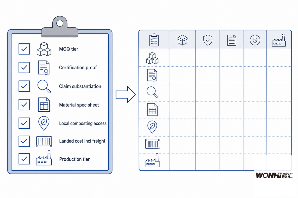 How to Vet a Sustainable Packaging Supplier Without Overpaying — Wanhui