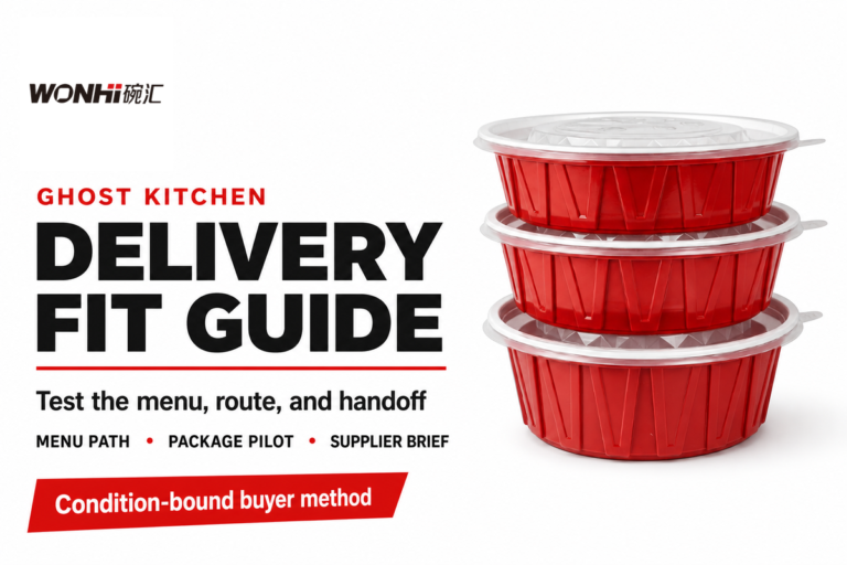 Ghost Kitchen Packaging Guide: Delivery-Fit Test