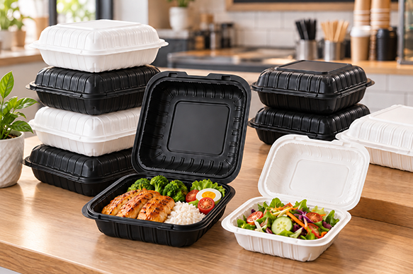 Comparison of takeaway food container materials
