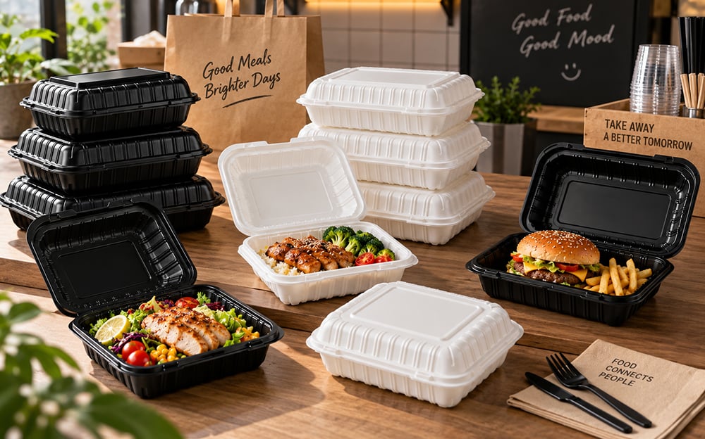 MFPP Hinged Lid Containers