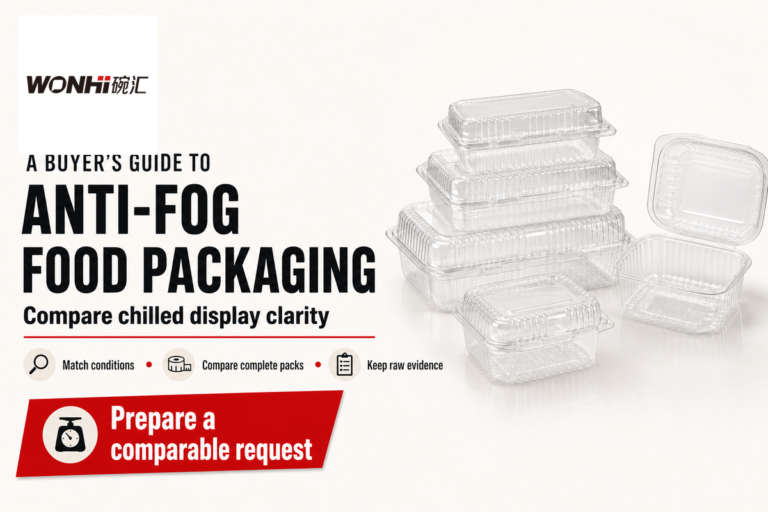 Anti Fog Food Packaging: Compare Chilled Clarity
