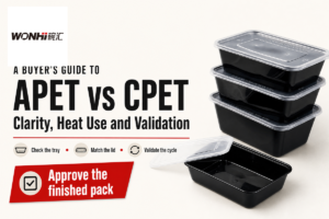 Charolas APET vs. CPET: claridad, calor y validación