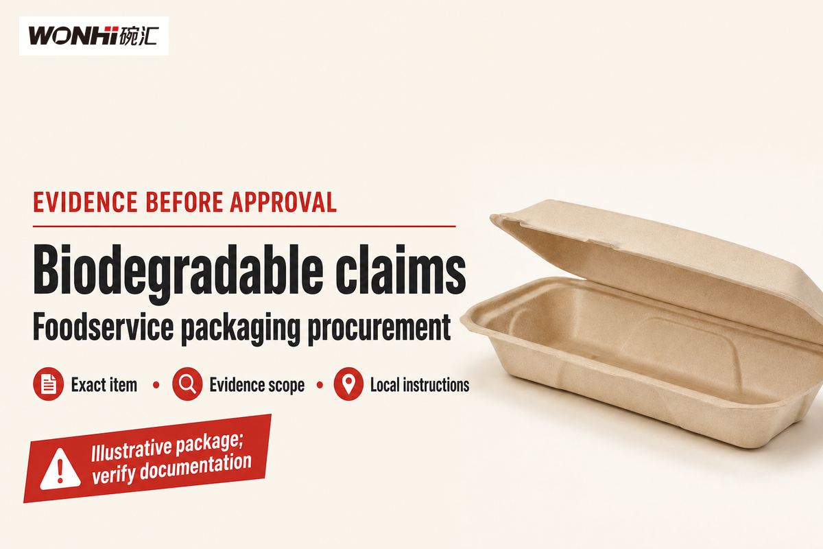 Biodegradable claims need stated conditions and substantiation, per FTC Green Guides.