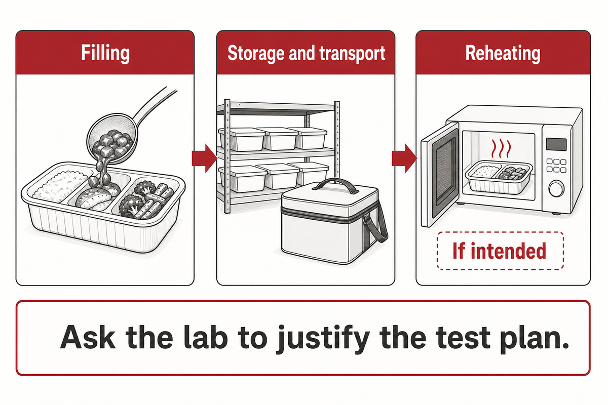 Explain the full intended exposure; reheating coverage needs its own rationale.