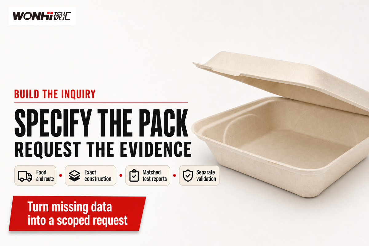 Request exact construction and matched reports before testing; ASTM D3985 sampling and acceptance guidance.