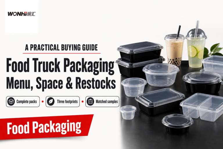 Food Truck Packaging: 3 Footprints to Check