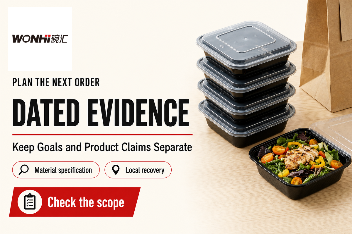 Use dated documents and product-specific claims when planning recycled-plastic purchases.