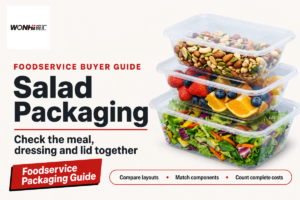 Salad Packaging: 3 Layouts, Lid Fit and Complete Costs