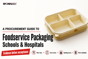 School and Hospital Foodservice Packaging: 9 Checks