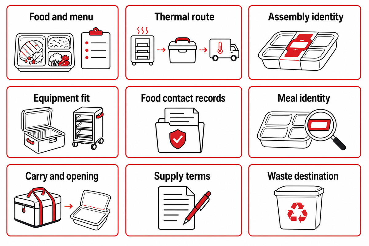 Foodservice meal routes: the 9-Checkpoint Meal Route Passport