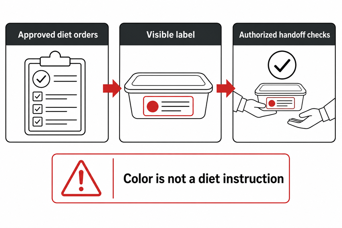 Preserve meal identity and dietary instructions through handoff